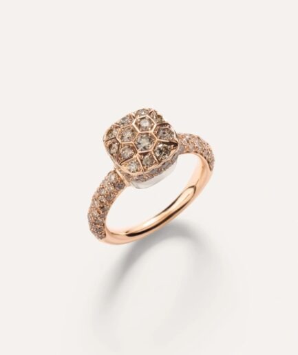 Nudo Ring Classic Brown Diamonds