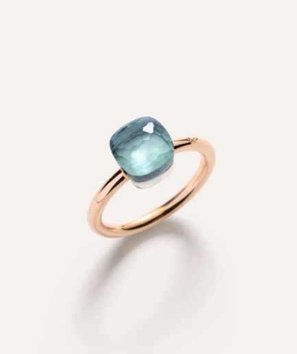 Nudo Ring Petit Blue Topaz