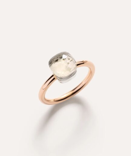 Nudo Ring Petit White Topaz