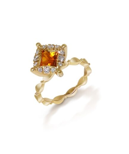 Kimm Ring RI 1603 Madeira Citrine