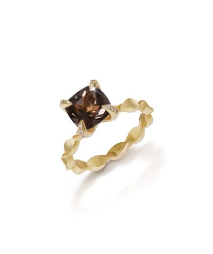 Kimm Ring RI 1601 Smoky Quartz