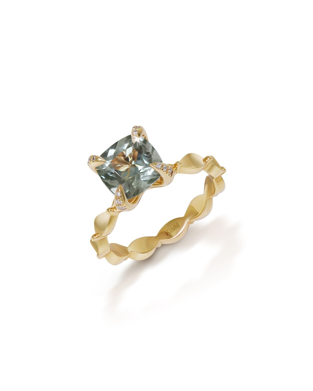 Kimm Ring RI 1601 Prasiolite