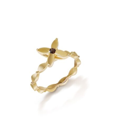 Kimm Ring RI 1201 Smoky Quartz