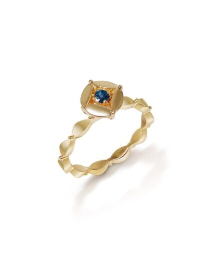 Kimm Ring RI 1101 Blue London Topaz