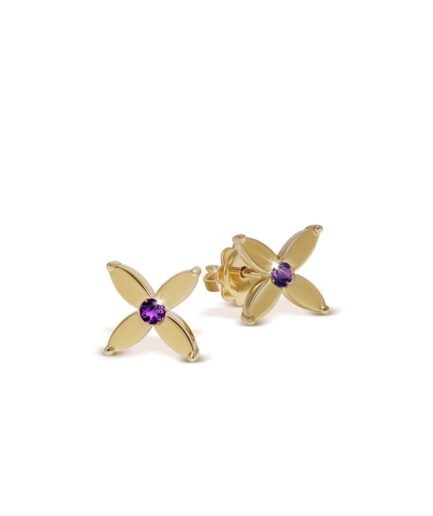 Kimm Earring EA 1201 Amethyst