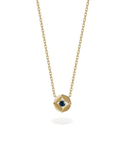 Kimm Necklace NL 1001 Blue London Topaz