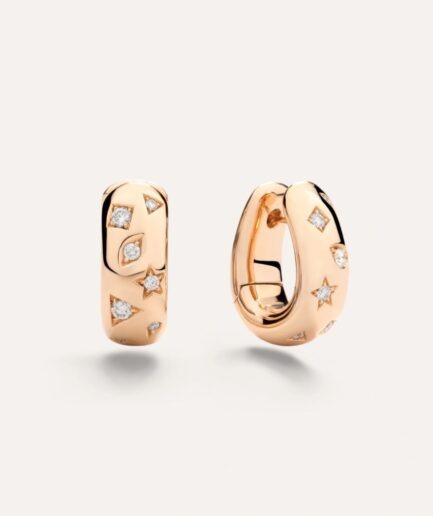 Pomellato Iconica Earring Multi Diamonds