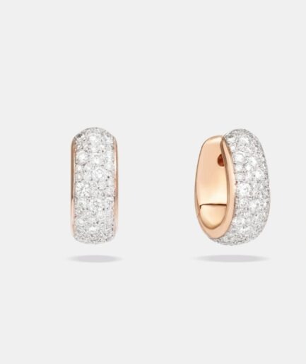 Pomellato Iconica Earring Pavé White