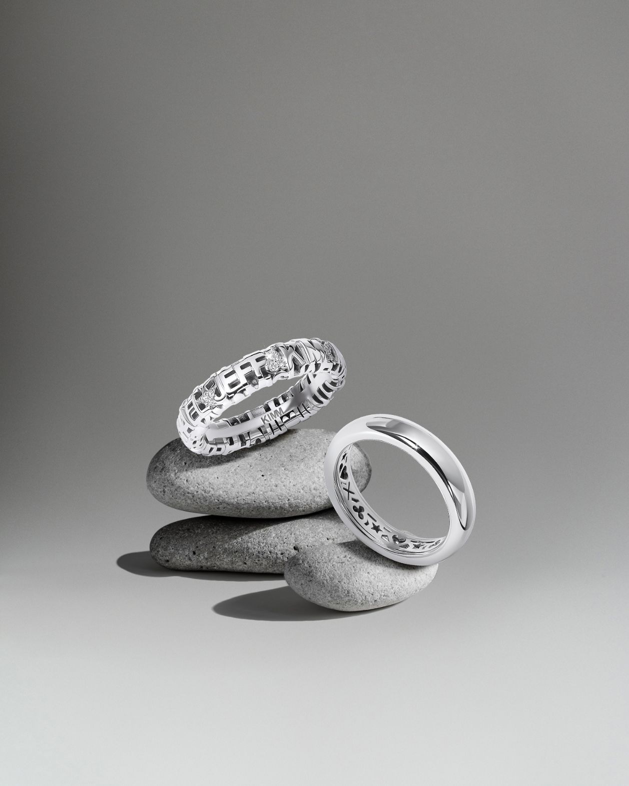 1 row White Gold